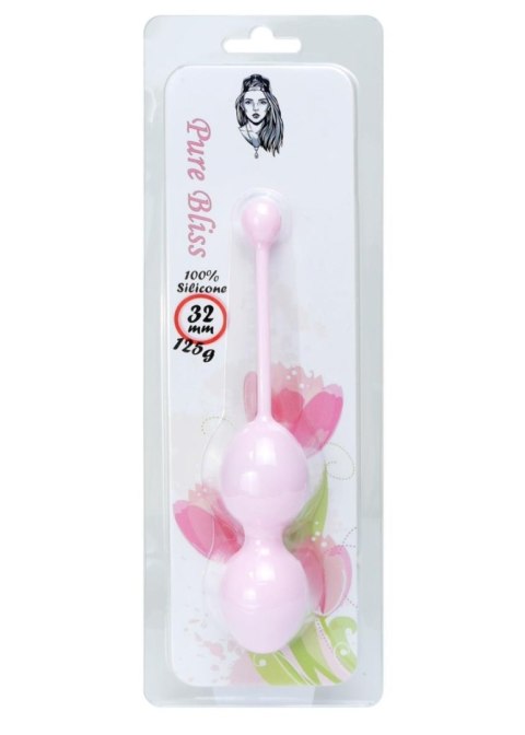 Silicone Kegel Balls 32mm 125g Pink - B - Series - kulki gejszy