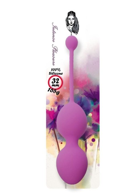 Silicone Kegel Balls 32mm 165g Purple - B - Series - kulki gejszy