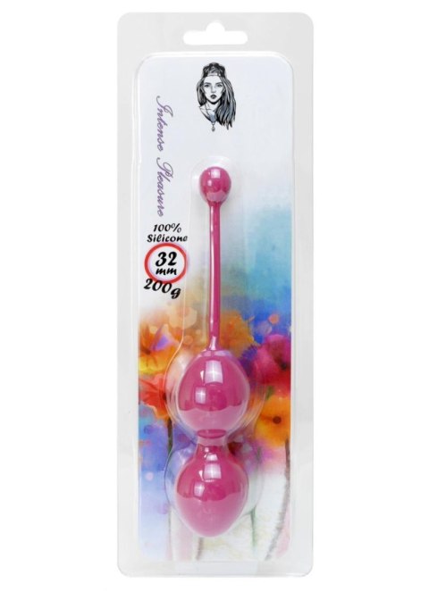 Silicone Kegel Balls 32mm 200g Dark Pink - B - Series - kulki gejszy