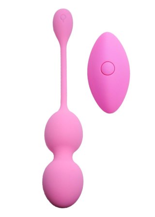 Vibrating Kegel Balls 32mm 80g Pink - B - Series - wibrujące kulki gejszy