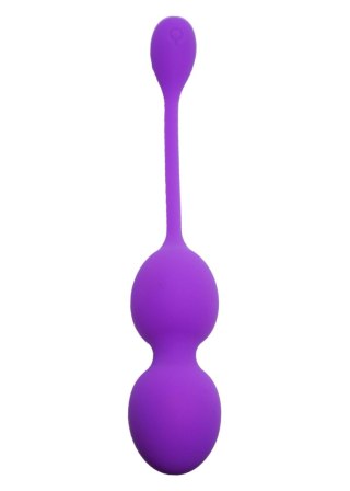 Vibrating Kegel Balls 32mm 80g Purple - B - Series - wibrujące kulki gejszy