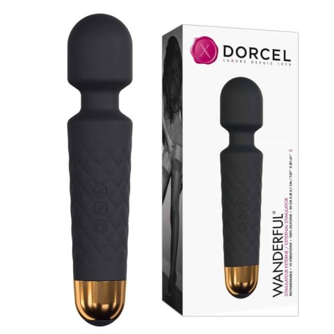 Marc Dorcel WANDERFUL BLACK - WAND RECHARGEABLE - Masażer do ciała