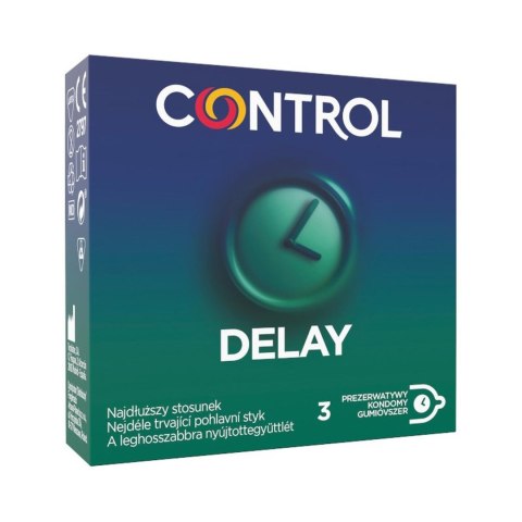 Control Delay 3's - prezerwatywy wydłużające stosunek