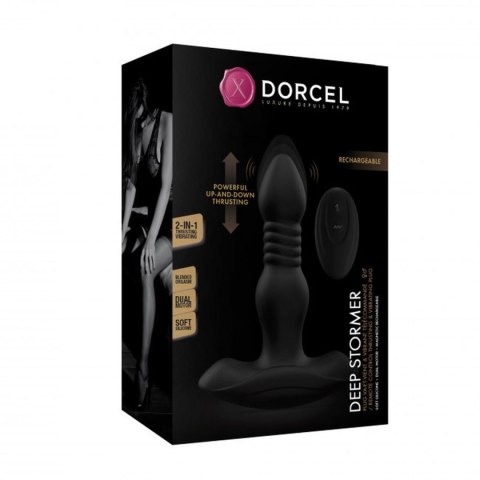 Marc Dorcel DEEP STORMER - Wibrujący korek analny