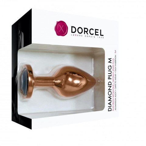 Marc Dorcel DIAMOND PLUG M - Metalowy korek analny