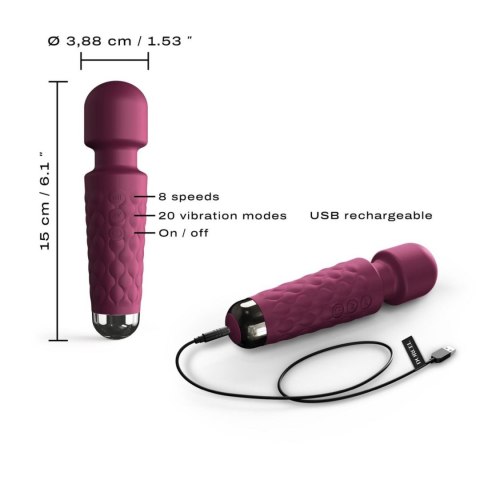 DORCEL MINI WANDERFUL PLUM - masażer do ciała