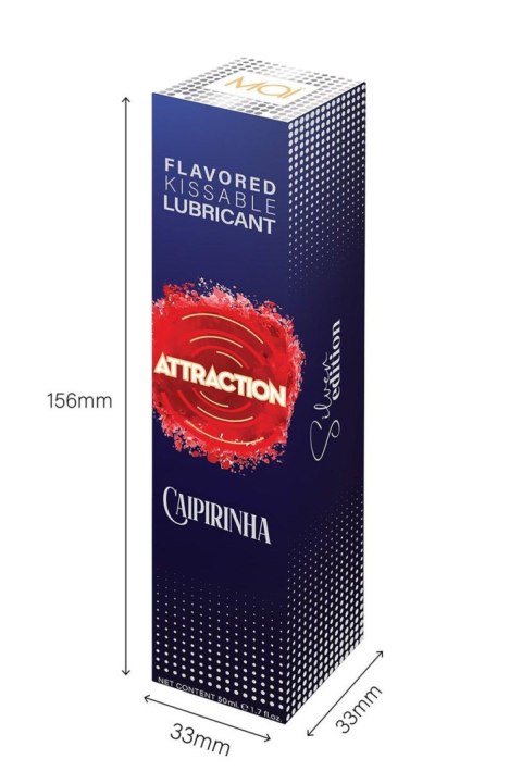 LUBRICANT ATTRACTION CAIPIRINHA 50 ML