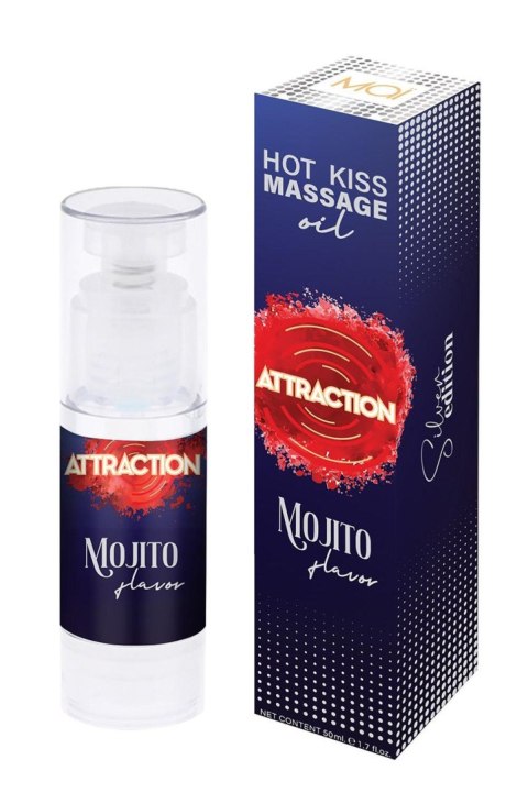 MASSAGE OIL ATTRACTION MOJITO BALM 50 ML - Olejek do masażu