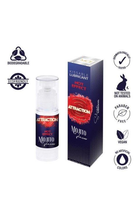 MASSAGE OIL ATTRACTION MOJITO BALM 50 ML - Olejek do masażu