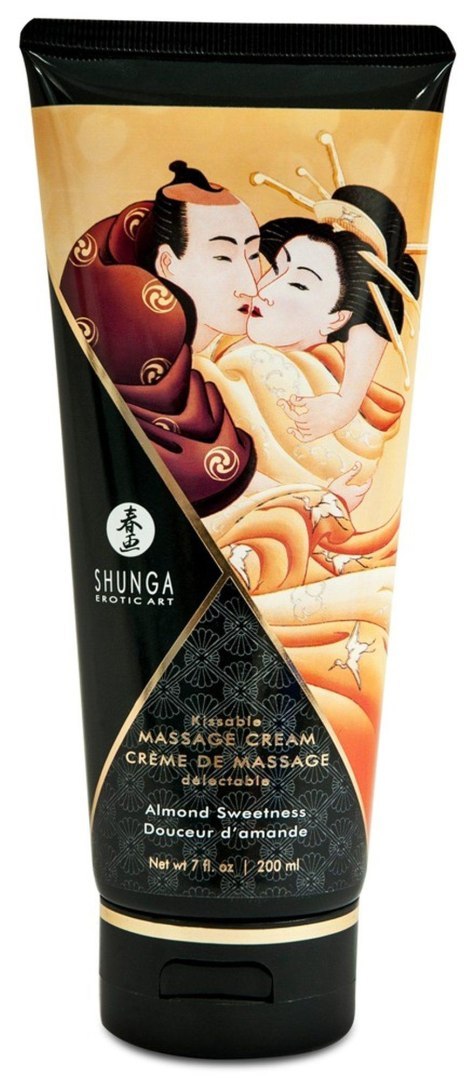 Shunga Massage Cream Almond Sweetness - Krem do masażu