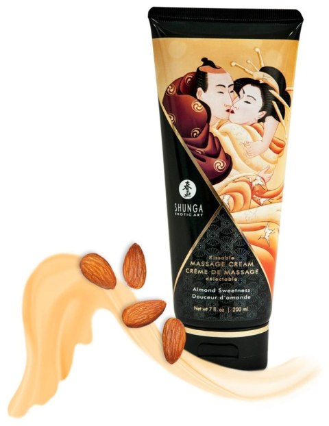 Shunga Massage Cream Almond Sweetness - Krem do masażu