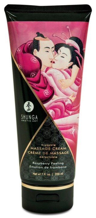 Shunga Massage Cream Raspberry Feeling - Krem do masażu