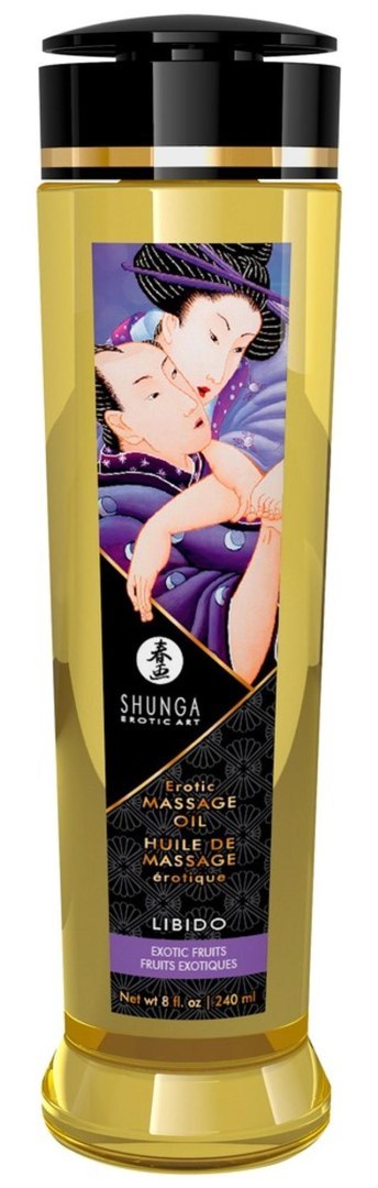 Shunga Massage Oil Libido EXOTIC FRUITS - olejek do masażu owoce ezgotyczne