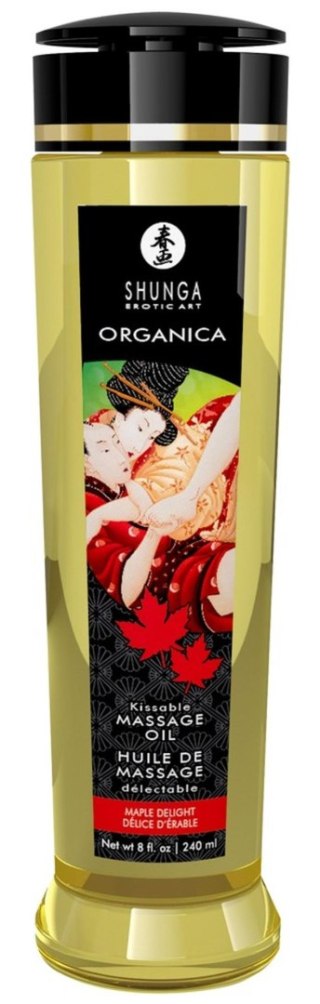 Shunga Massage Oil Organica MAPLE DELIGHT - olejek do masażu