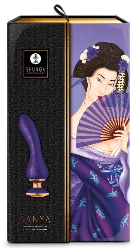 Shunga SANYA Intimate Massager Purple - wibrator punktu G