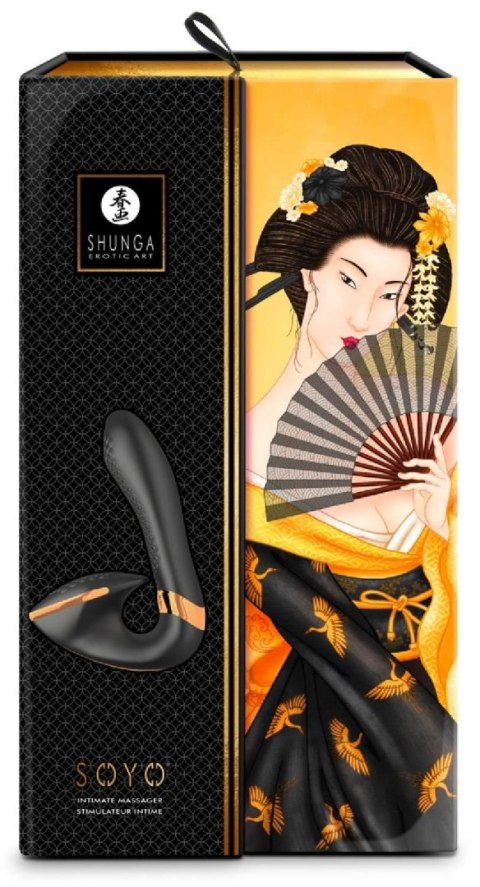 Shunga SOYO Intimate Massager Black - wibrator