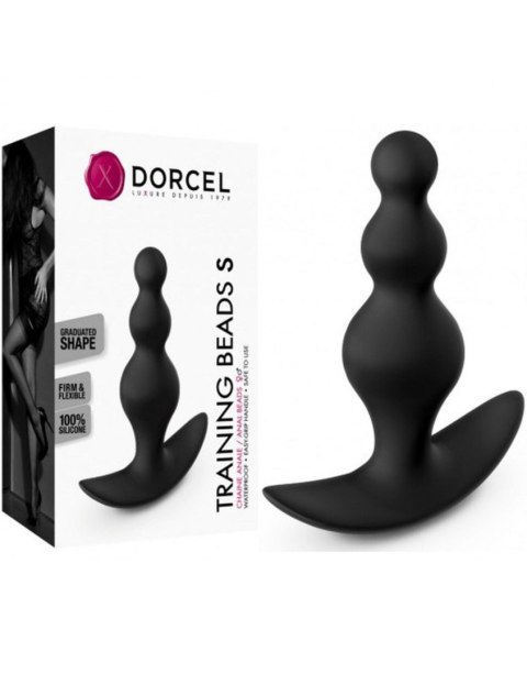 Marc Dorcel TRAINING BEADS S - Wibrujący korek analny