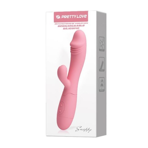 PRETTY LOVE - SNAPPY pink, 30 function - wibrator punktu G