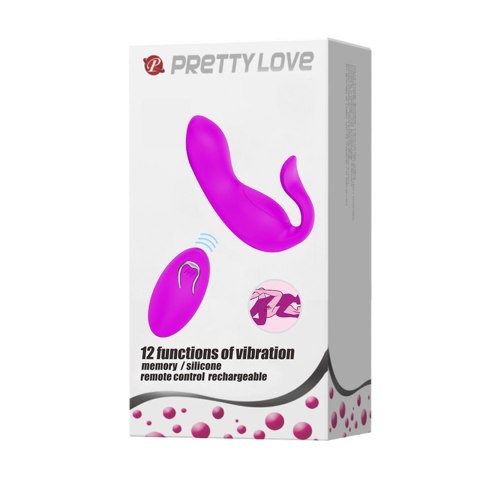 PRETTY LOVE - 12  functions Wireless remote control - wibrator punktu G