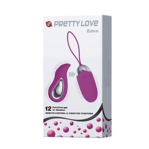 PRETTY LOVE - EDEN USB 12 suction functions - wibrator jajeczko