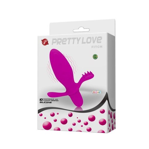 PRETTY LOVE - FITCH 10 function - Wibrujący korek analny