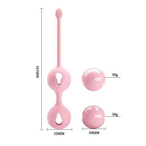 PRETTY LOVE - KEGEL TIGHTEN UP II PINK - kulki gejszy