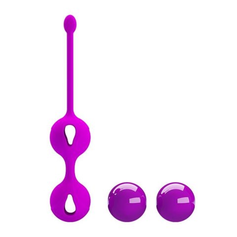 PRETTY LOVE - KEGEL TIGHTEN UP II PURPLE - kulki gejszy