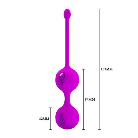 PRETTY LOVE - KEGEL TIGHTEN UP II PURPLE - kulki gejszy