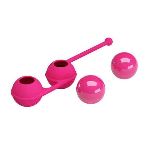 PRETTY LOVE - KEGEL TIGHTEN UP III PINK - kulki gejszy