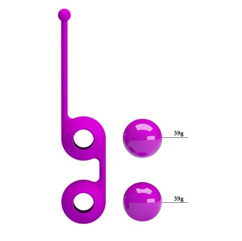 PRETTY LOVE - KEGEL TIGHTEN UP III PURPLE - kulki gejszy