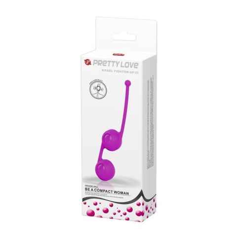 PRETTY LOVE - KEGEL TIGHTEN UP III PURPLE - kulki gejszy