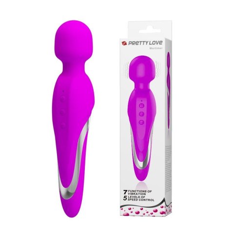 PRETTY LOVE - MORTIMER, USB, 7 vibration, 5 speed level - wibrator Wand