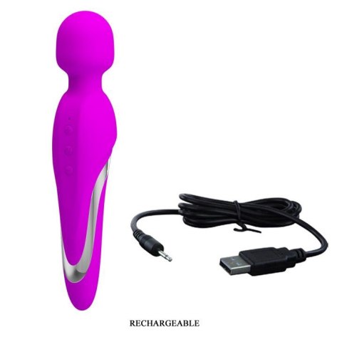 PRETTY LOVE - MORTIMER, USB, 7 vibration, 5 speed level - wibrator Wand