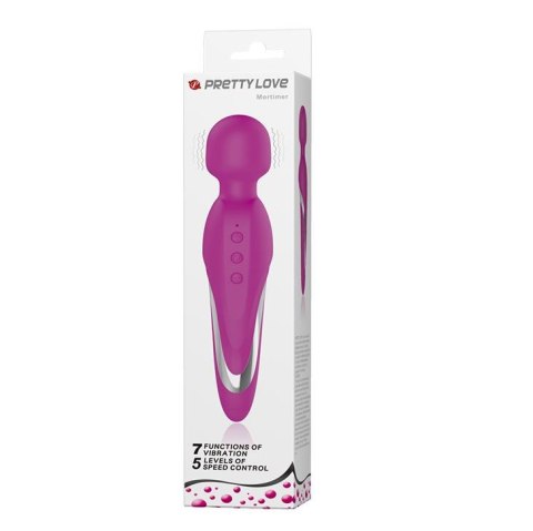 PRETTY LOVE - MORTIMER, USB, 7 vibration, 5 speed level - wibrator Wand