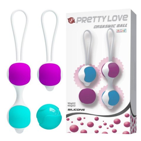 PRETTY LOVE - ORGASMIC BALL - zestaw kulek gejszy