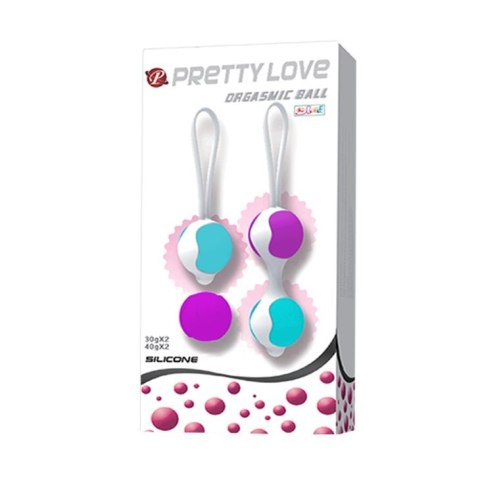 PRETTY LOVE - ORGASMIC BALL - zestaw kulek gejszy