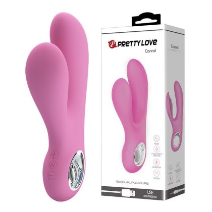 PRETTY LOVE - CANROL USB PINK 7 function - wibrator punktu G