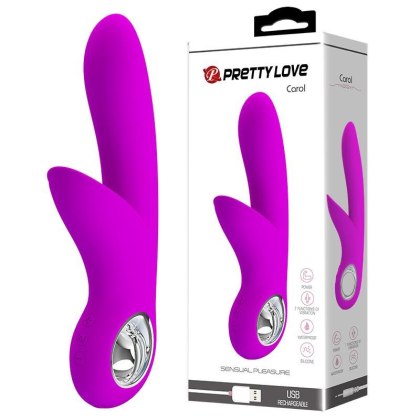 PRETTY LOVE - CAROL USB PURPLE 7 function - wibrator punktu G