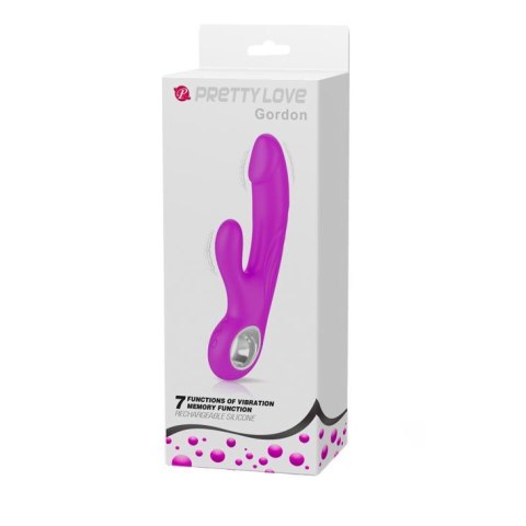 PRETTY LOVE - GORDON, USB, 7 function - wibrator punktu G