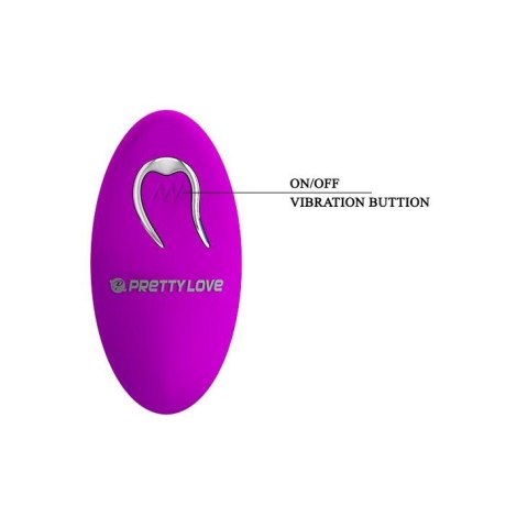 PRETTY LOVE - HEATCHER 12 function vibrations - Wibrator analny