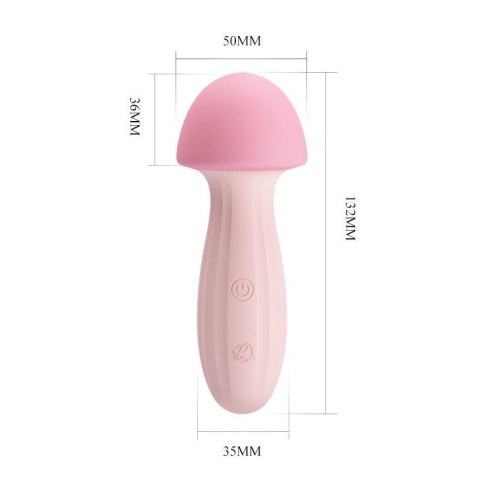 PRETTY LOVE - MUSHROOM 12 function vibrations - wibrator Wand