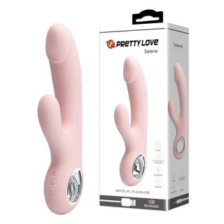 PRETTY LOVE - SELENE, USB, PINK, 7 function - wibrator punktu G