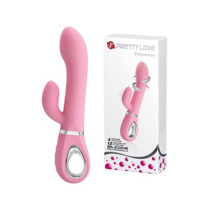 PRETTY LOVE - TERNENCE USB PINK 4 rot. 12 - wibrator punktu G