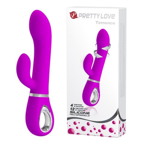 PRETTY LOVE - TERNENCE USB PURPLE 4 rot. 12 - wibrator punktu G