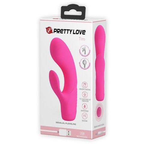 PRETTY LOVE -TIM, USB 12 function, memory - wibrator punktu G