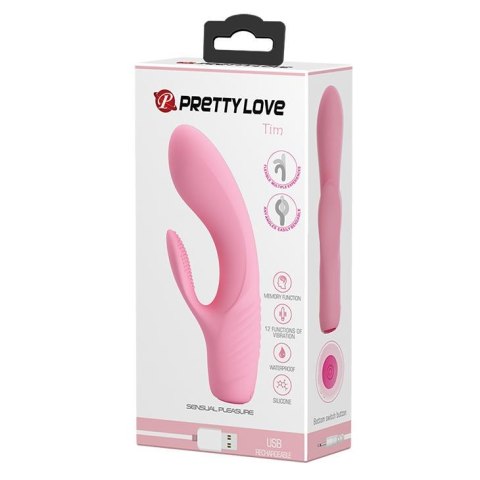 PRETTY LOVE -TIM, USB 12 function, memory - wibrator punktu G