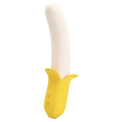 PRETTY LOVE - Banana Greek, 7  functions 3 thrusting settings - wibrator punktu G