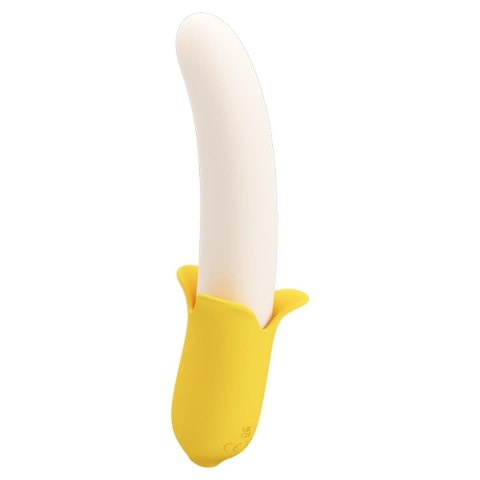 PRETTY LOVE - Banana Greek, 7  functions 3 thrusting settings - wibrator punktu G