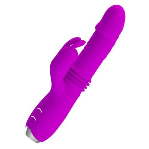 PRETTY LOVE - DOROTHY USB 3 Thrusting 12 Vibration - wibrator punktu G