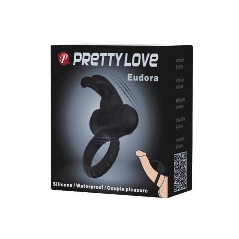 PRETTY LOVE - EUDORA vibration - Wibrujący pierścień na penisa